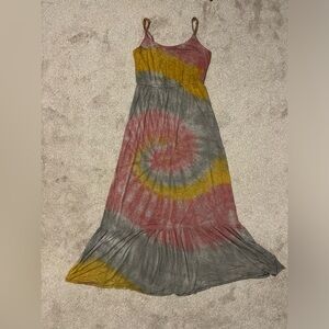 Lily Rose Dress Tie Dye